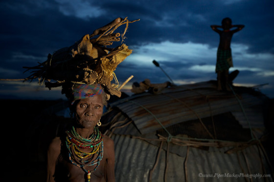 Dassanach tribe in the Omo Valey, Ethiopia