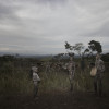 Suri cattle camp in the Omo Valley, Ethiopia