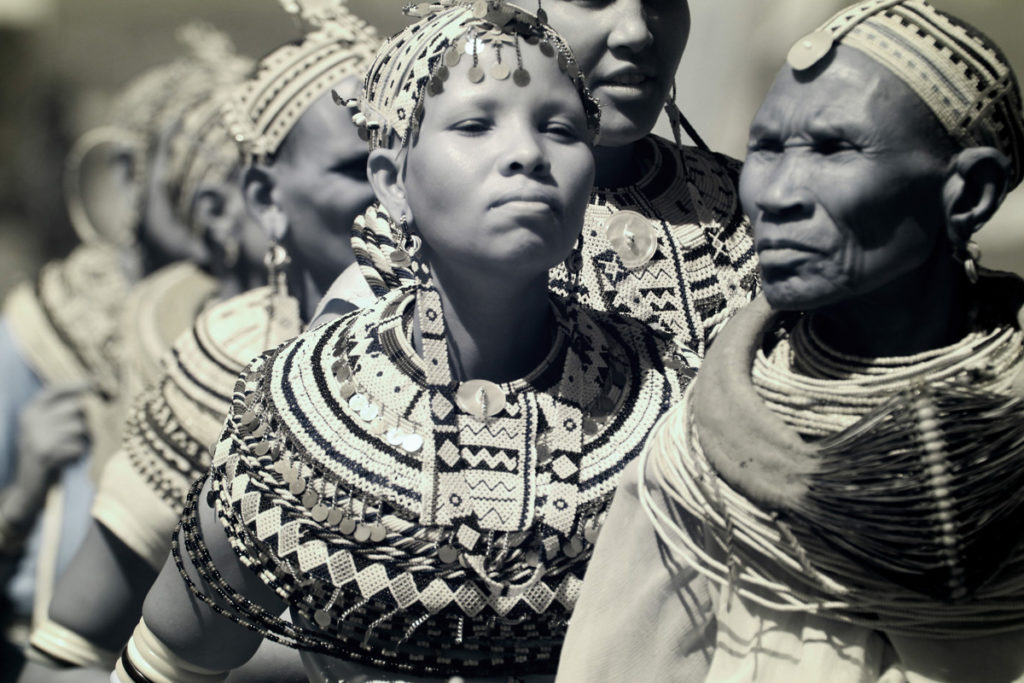 Rendili tribe dancing at the Turkana Festival