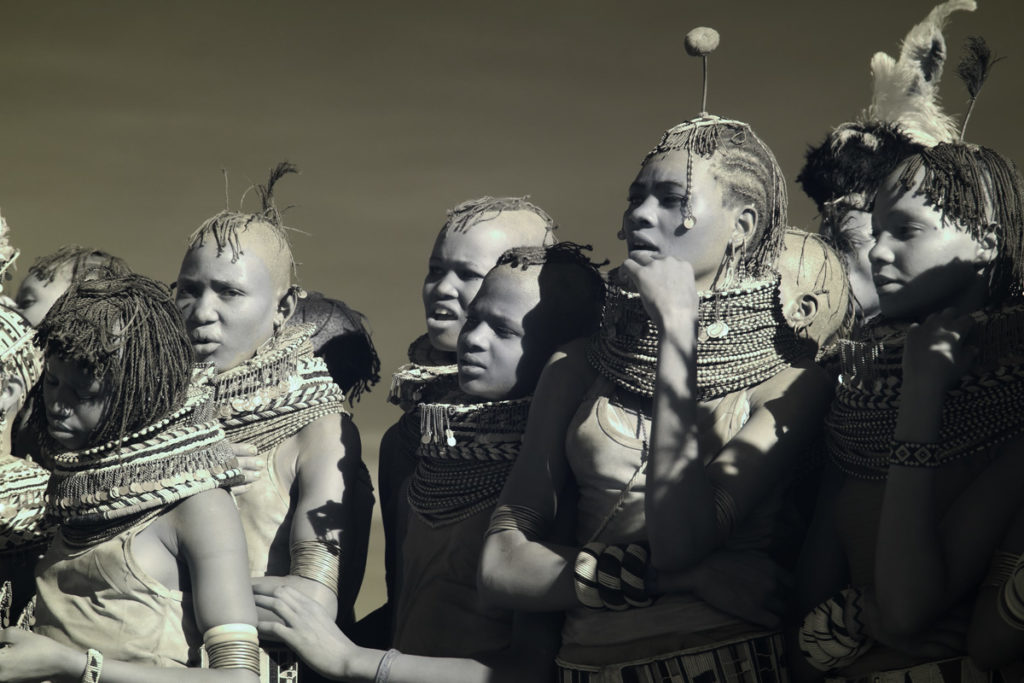 Turkana tribe at the Turkana Festival, Northern Kenya