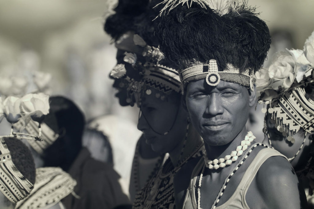 Turkana man at the Turkana Festival