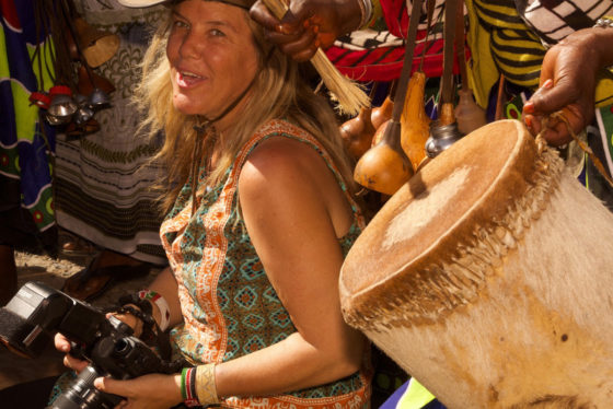 Portrait of Piper Mackay at the Turkana Festival