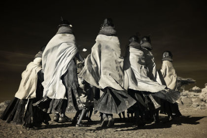 Turkana Tribe dancing during our photo expedition in Northern Kenya