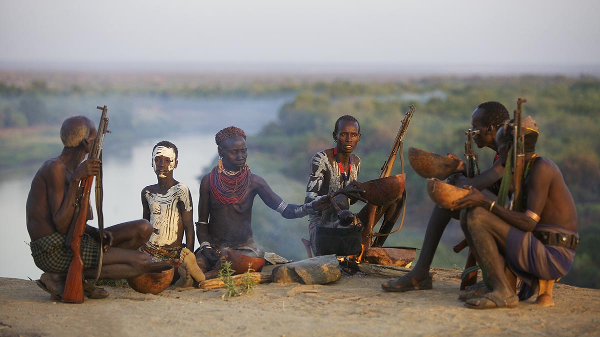 Kara Tribe in the Omo Valley