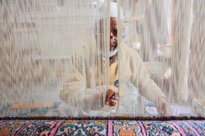 Portrait of a Carpet Weaver