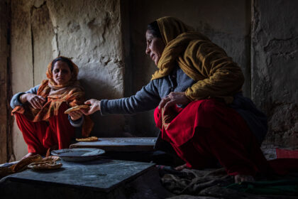 Portrait of a Baker Selling Bread