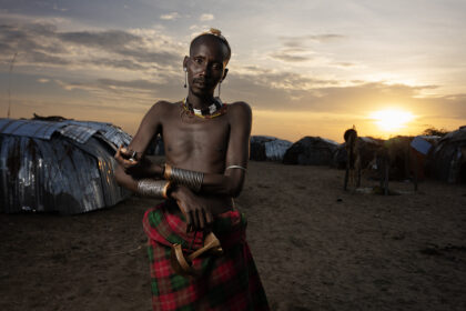 Daasanach-Tribe-Man-sunset-PSM_5592